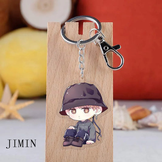 Acrylic Kpop Keychain