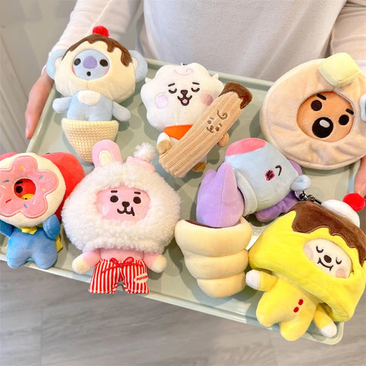 Kawaii BT21 Inspired Plush Pendant Bag