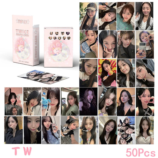 50pcs/set K-pop TWICE New Album LLOMO Cards