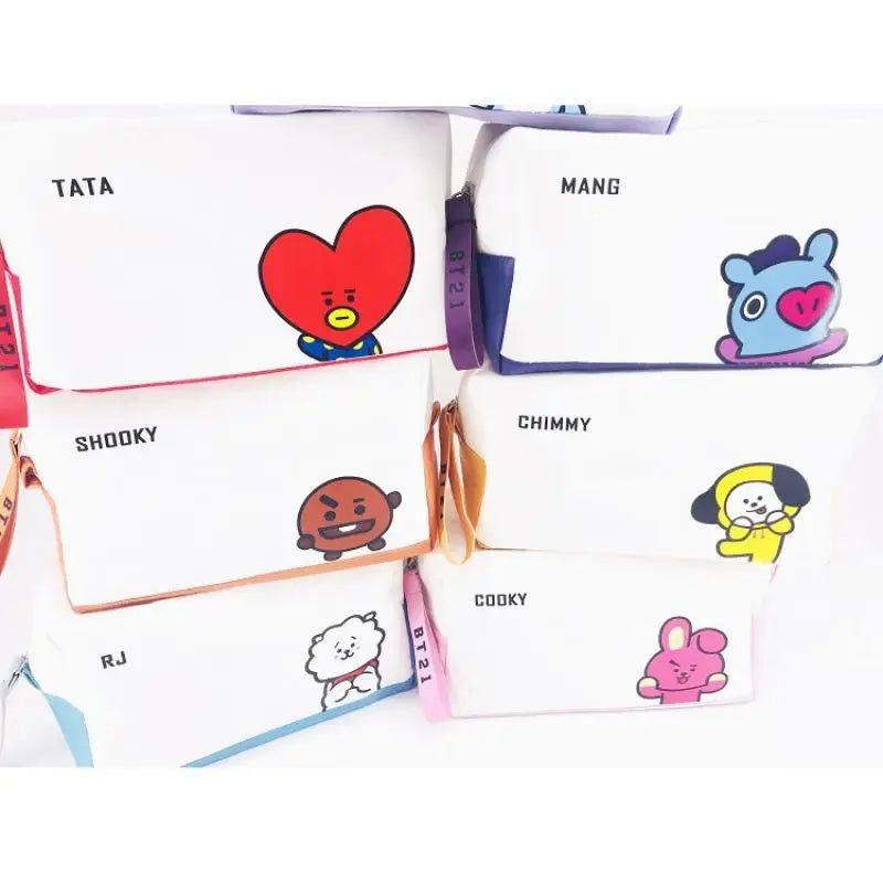 Kawaii BT21 Inspired Coin Purse